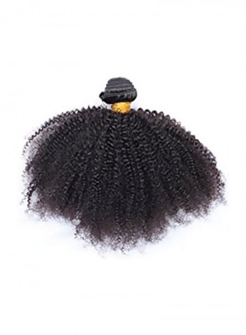Curly Hair Extension Black 14inch