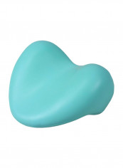 Heart Shaped Head And Neck Support Bath Pillow Blue