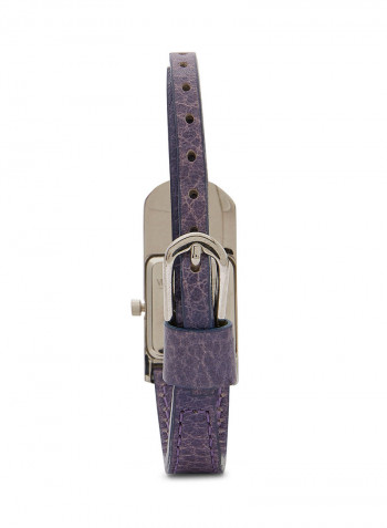 Women's Leather Analog Watch PG105A28