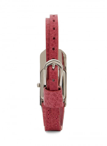 Women's Leather Analog Watch PG105A29