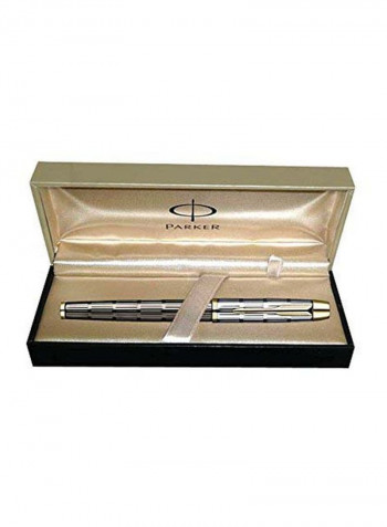 Premium Odyssey Twin Chiseled Pen Silver