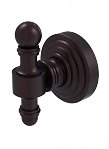 Retro Wave Collection Robe Hook Brown 2x2.2x2.5inch