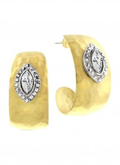 Metal Crystal Studded Stud Earrings reviews Metal Crystal Studded Stud Earrings