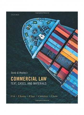 Sealy and Hooley's Commercial Law: Text, Cases, and Materials Paperback 6