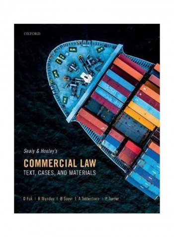 Sealy and Hooley's Commercial Law: Text, Cases, and Materials Paperback 6