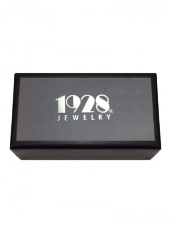 Crystal Studded Frog Shape Cuff Links