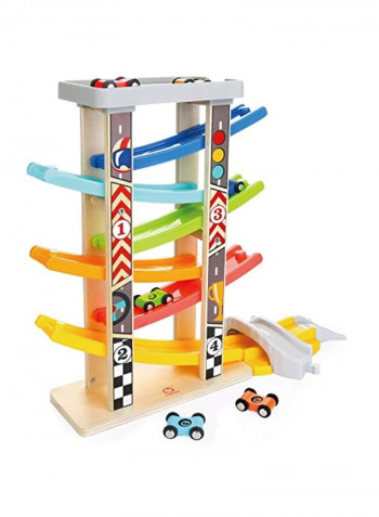 Race Track With 6 Mini Car