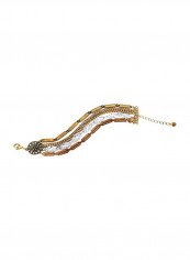 Swarovski Crystal Studded Multilayer Bracelet