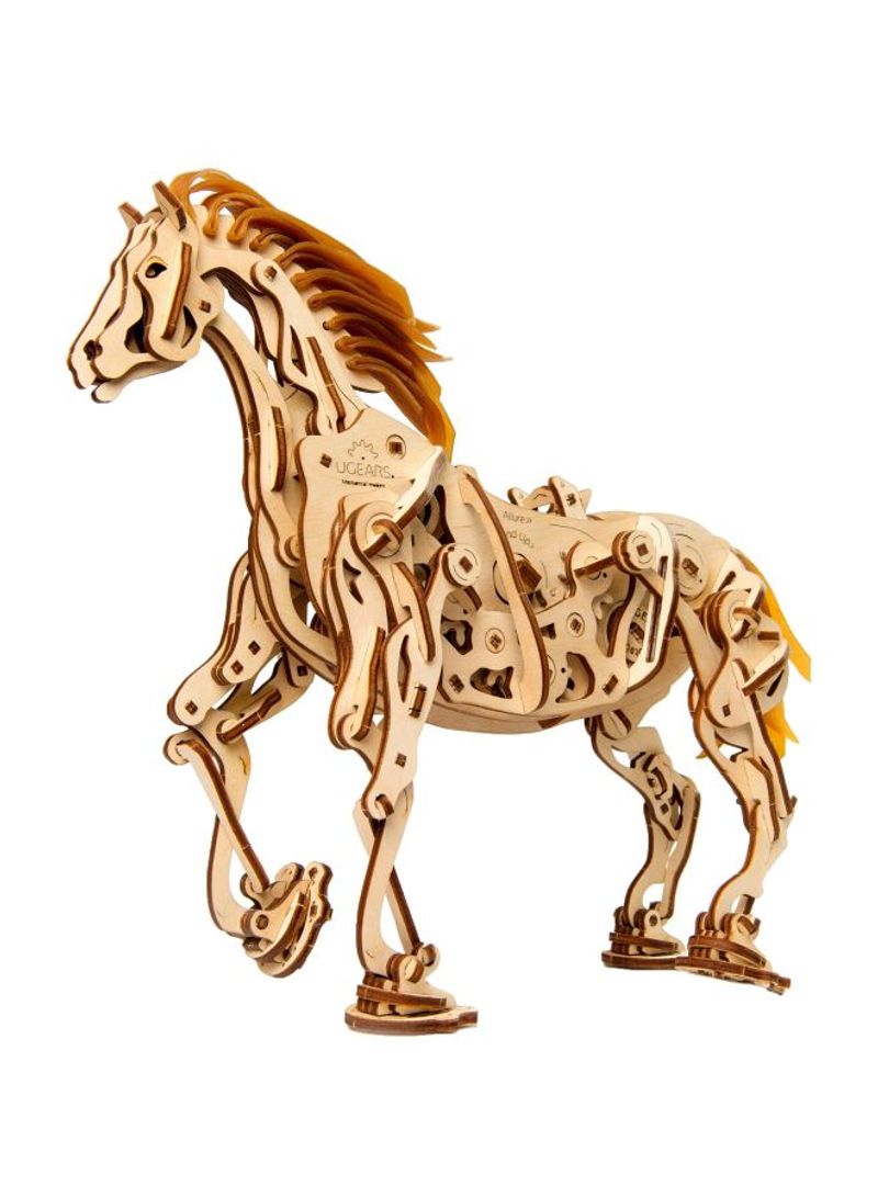Mechanical Horse Mechanoid Wooden Puzzle