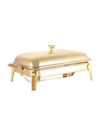 Glitter Oblong Warmer Gold 3L