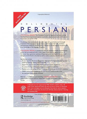 Colloquial Persian: The Complete Course For Beginners Paperback 3