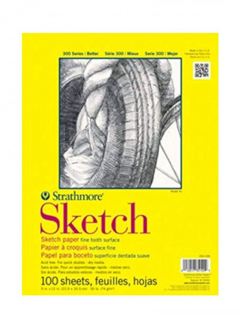 Series 300 Sketch Pad White