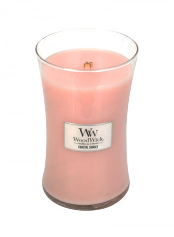 Coastal Sunset Candle Pink/Clear 609.5g