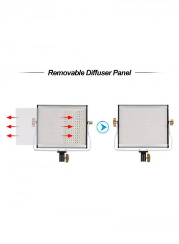Portable Video LED Light Panel Multicolour