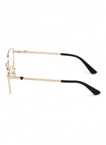 Women's Comfortable Square Design Eyeglass Frame - Lens Size: 55 mm