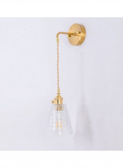 Modern Minimalist Wire Copper Lamp Yellow 25x25x25centimeter