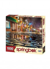 1000-Piece Wharf Street Jigsaw Puzzle Set 33-10765