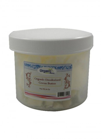 Organic Ultra White Cocoa Butter 16ounce