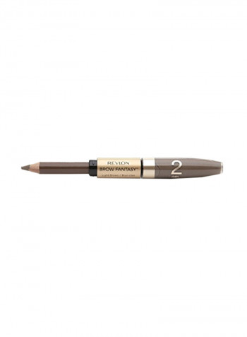 Pack Of 3 Brow Fantasy Pencil And Gel Light Brown