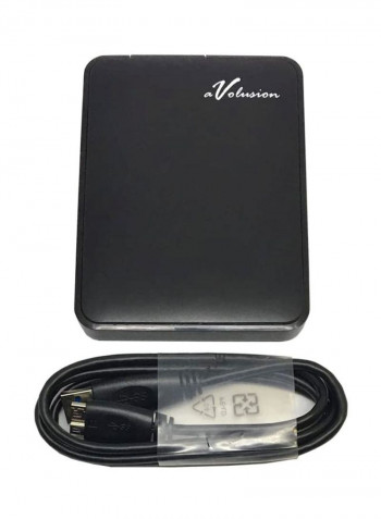 Portable External Hard Drive 1TB Black