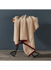 Soft And Simple Bedding Blanket Wool Beige 130 x 160centimeter