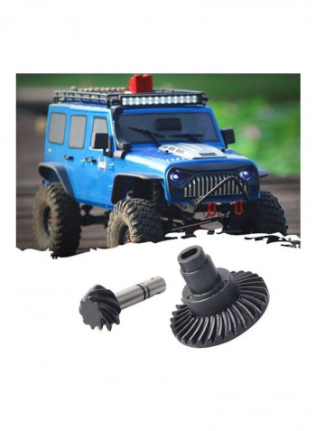 Durable Heavy Duty Steel Helical Bevel Gear 8 x 6 x 2cm