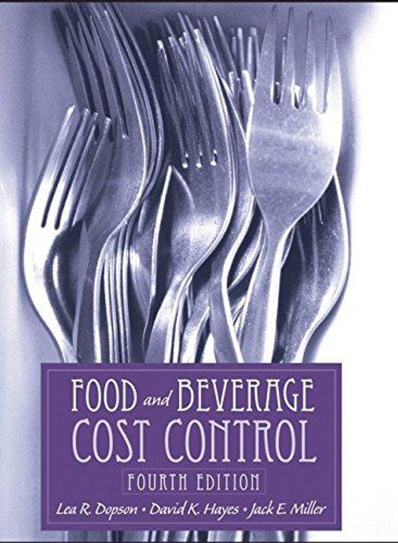 Food and Beverage Cost Control - Hardcover 4