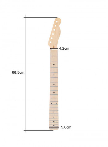 22-Fret Electric Guitar Neck Fingerboard Maple Handle