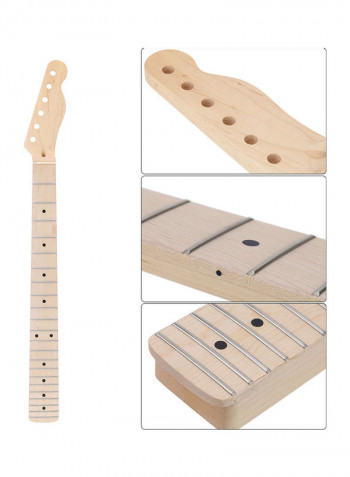 22-Fret Electric Guitar Neck Fingerboard Maple Handle