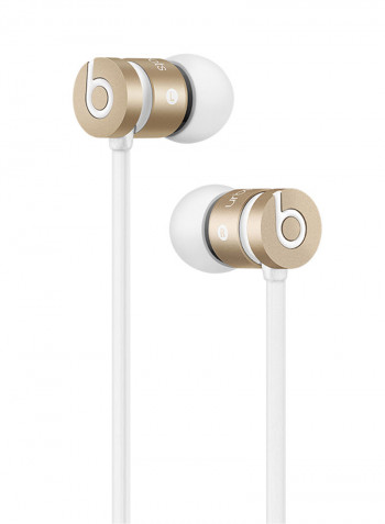 Wired In-Ear Headphones Gold