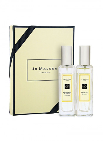 2-Piece Fragrance Gift Set English Pear And Freesia Cologne Spray 30 ml, Grapefruit Cologne 30ml