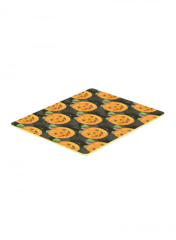 Halloween Jack-O-Lantern Kitchen Mat Multicolour 11 x 14inch