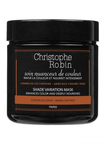 Temporary Coloring Nutritive Mask Warm Chestnut 250ml