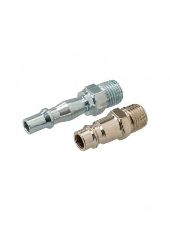 Air Screwdriver Reversible Black/Silver 6.35millimeter