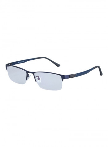 Men's Semi Rimless Eyeglasses 12011