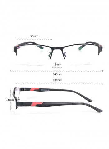 Men's Rectangular Eyeglasses Frame