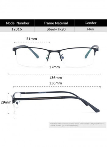 Men's Rectangular Eyeglasses