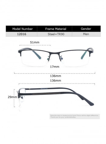 Men's Rectangular Eyeglasses