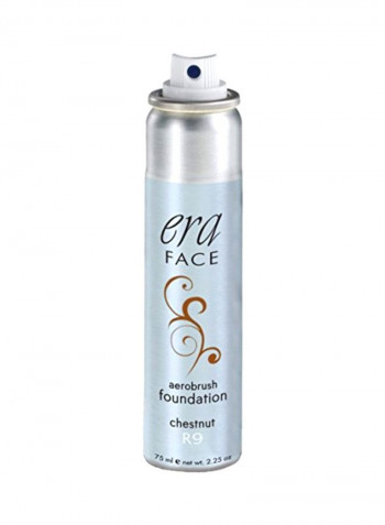 Era Face Aerobrush Foundation Makeup R9 Chestnut