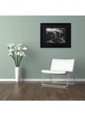 Case 2 Framed Wall Art Grey 11 x 14inch