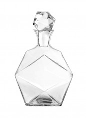 Faceted Liquor Decanter clear 40inch