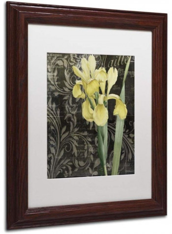 Oceania II Wooden Framed Wall Art multicolour 11 x 11inch