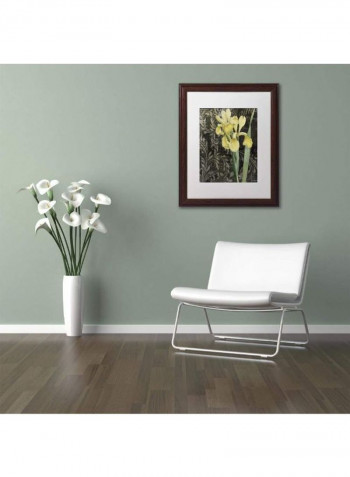 Oceania II Wooden Framed Wall Art multicolour 11 x 11inch