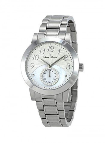 Women's Stainless Steel Analog Quartz Watch LP-40002-22