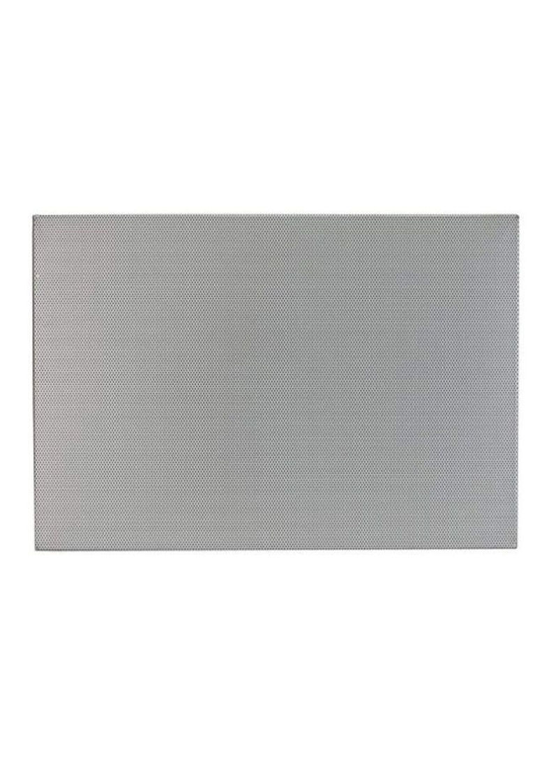 25-Piece Magnetic Bulletin Board With Mounting Kit Silver/Black