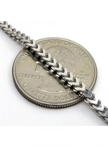 925 Sterling Silver Box Link Chain Necklace
