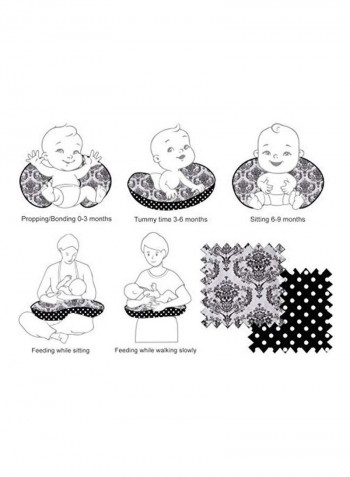 Classic Damask Nursing Pillow