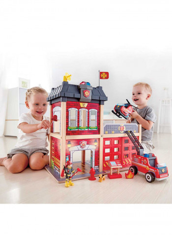 13-Piece City Fire Station Kit