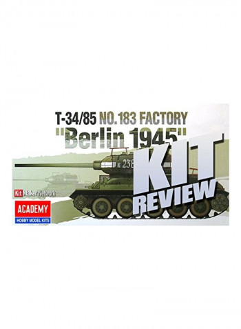 Academy T-34/85 No. 183 Factory Berlin 1945 Model Kit