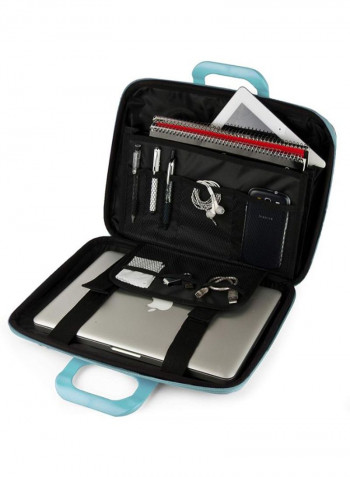 Semi Hard Shell Protective Carrying Case For HP Blue